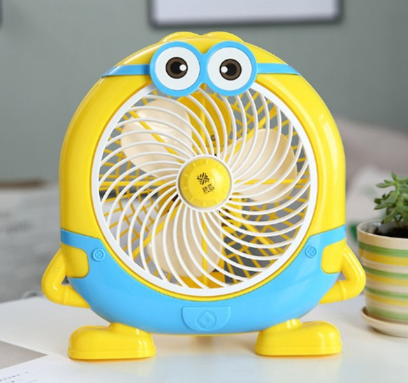 Quạt máy hình Minion siêu đáng yêu, mới 100%