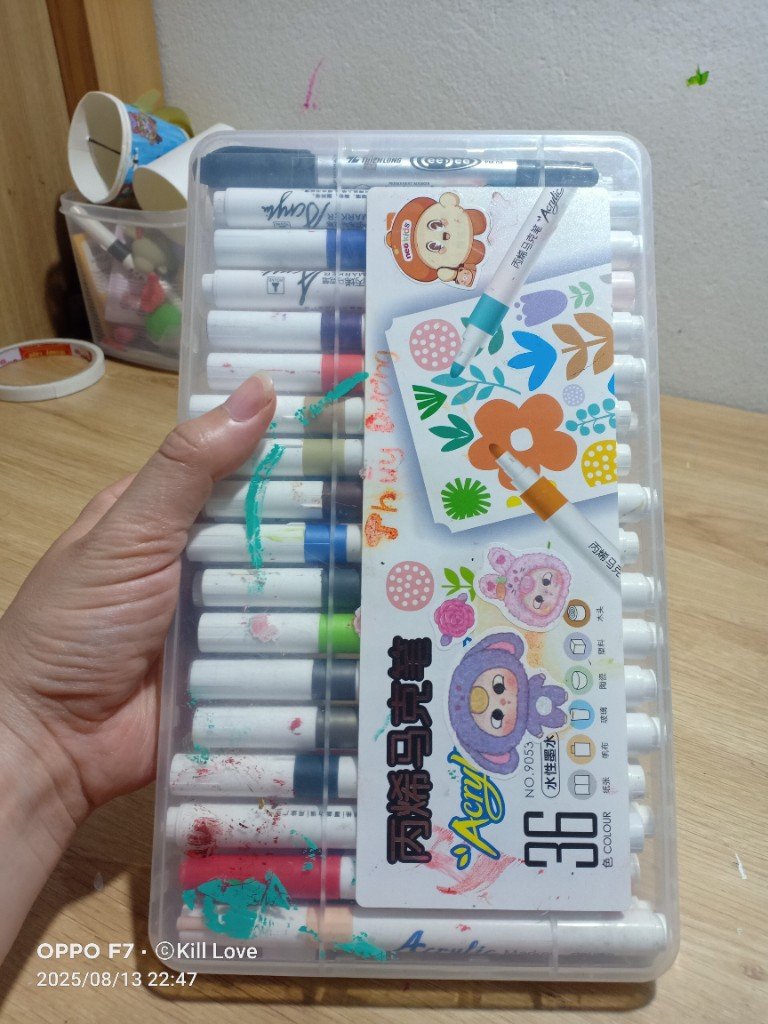 Bán bộ bút marker acrylic 36 màu