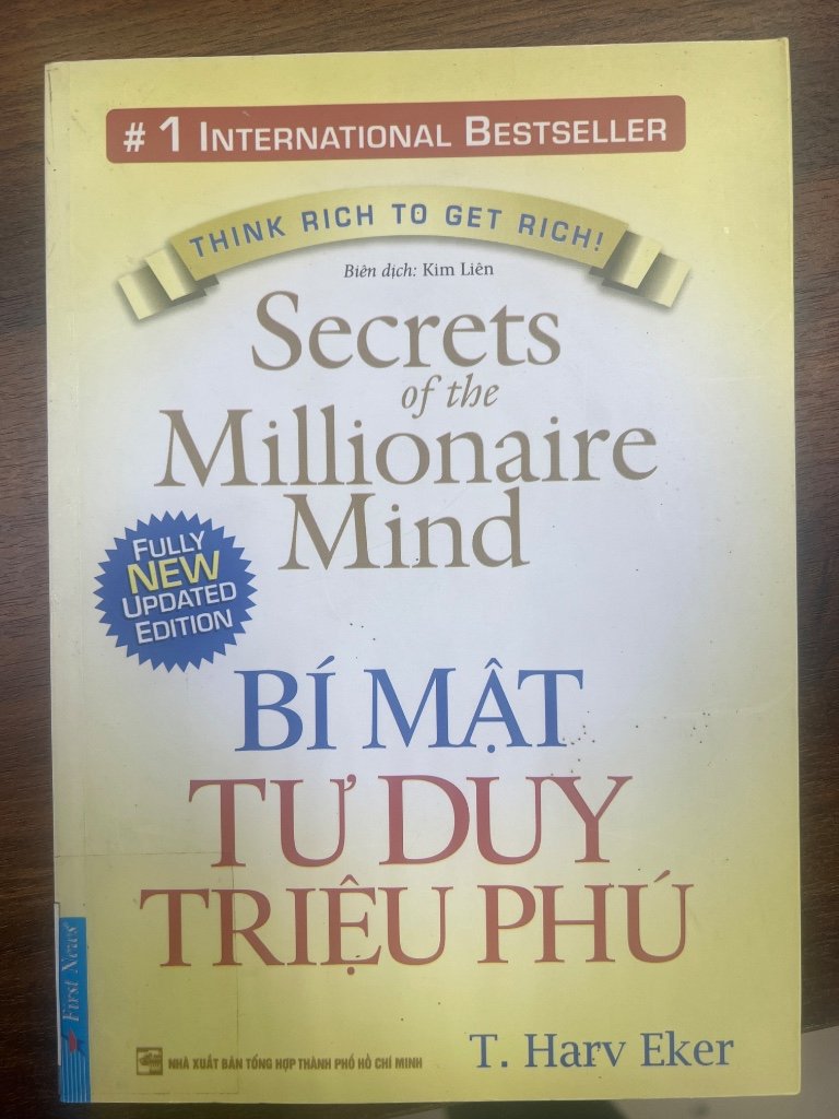 Sách Bí Mật Tư Duy Triệu Phú - T. Harv Eker