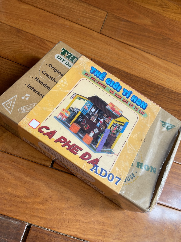 Bộ lắp ráp nhà DIY - Quán cà phê đá AD07