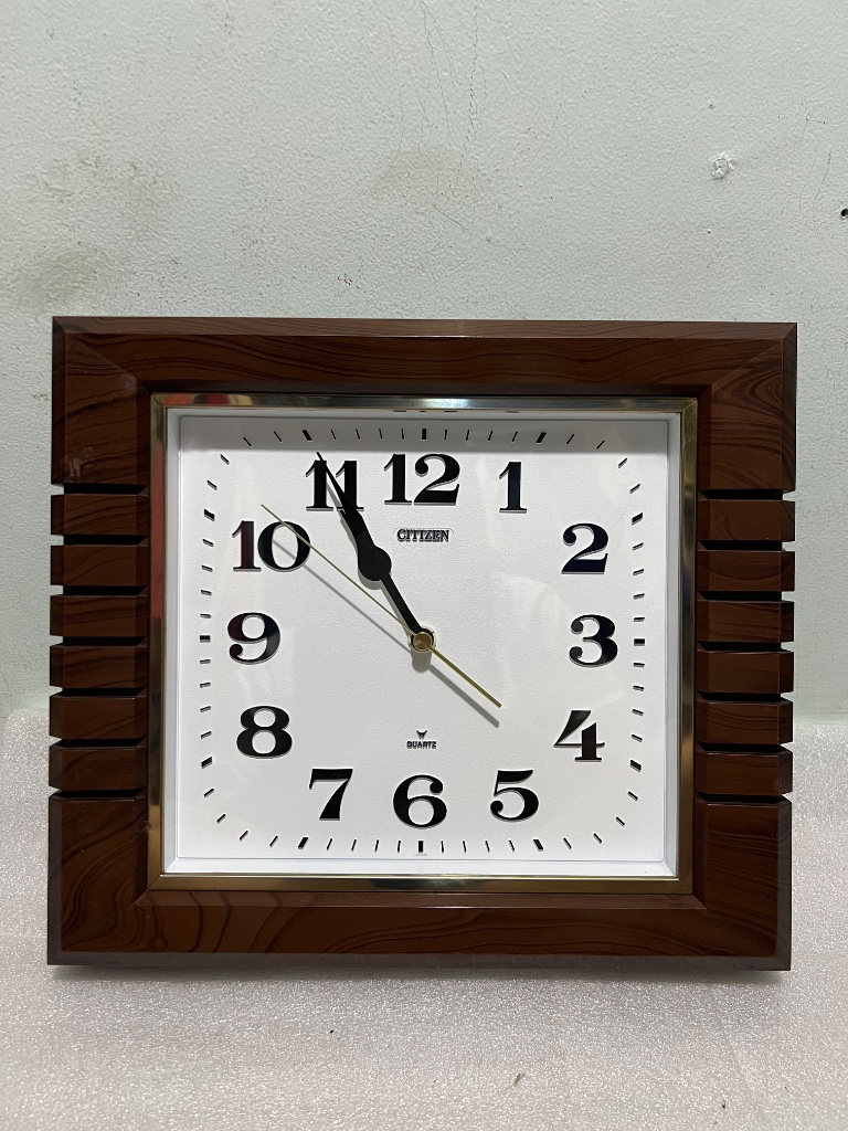 Đồng hồ treo tường Citizen hàng Nhật bãi nguyên zin