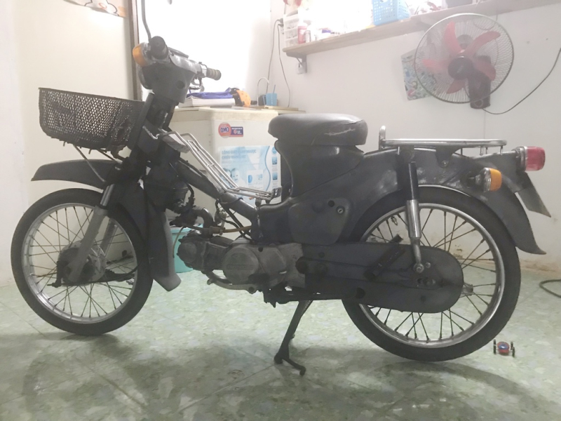 Xe cúp lên 70cc 4số