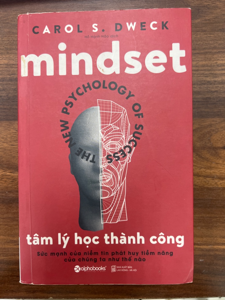 Sách Mindset - Tâm lý học thành công của Carol S. Dweck