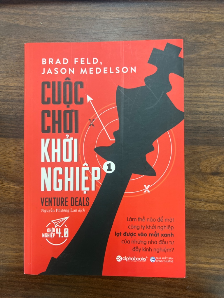 Thanh lý sách Cuộc Chơi Khởi Nghiệp - Brad Feld