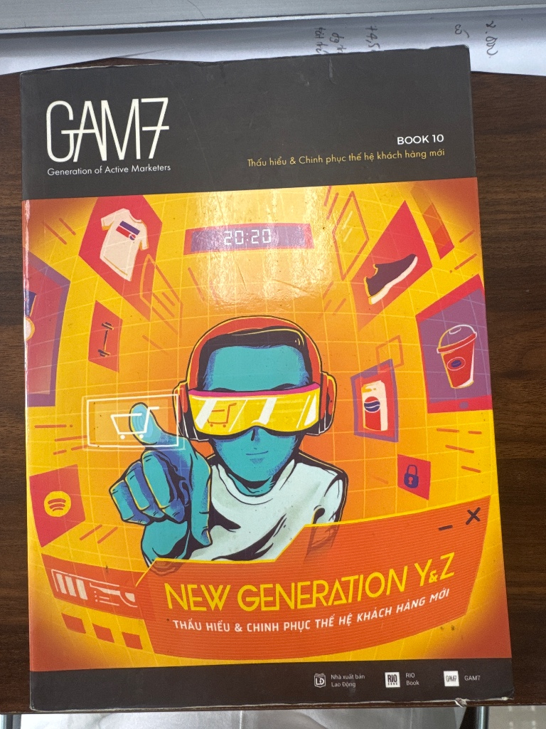 Sách GAM7 - New Generation Y&Z