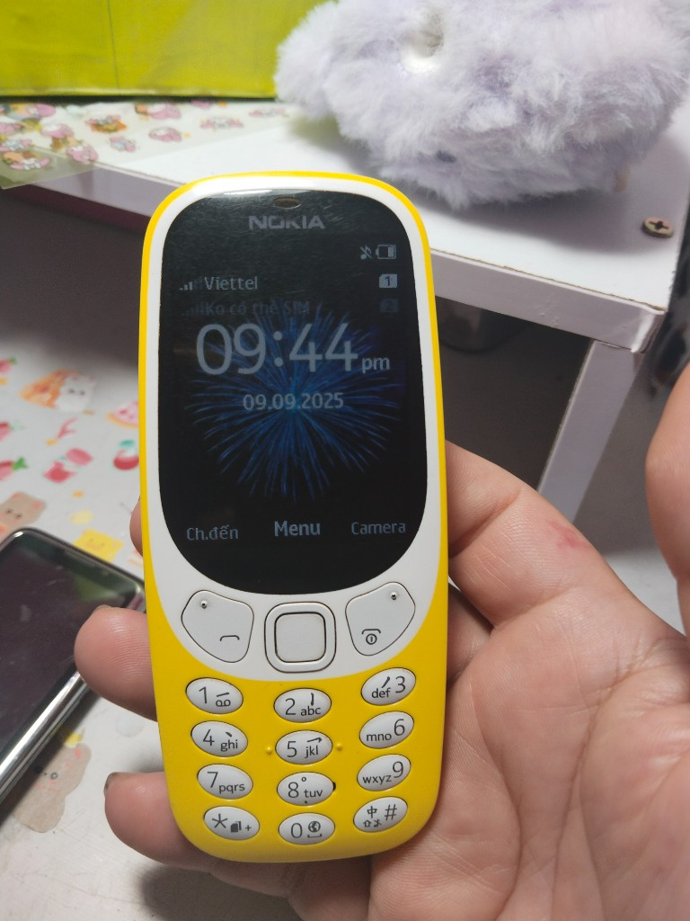 Điện thoại Nokia 3310 (2017) màu vàng - Siêu bền, pin trâu!
