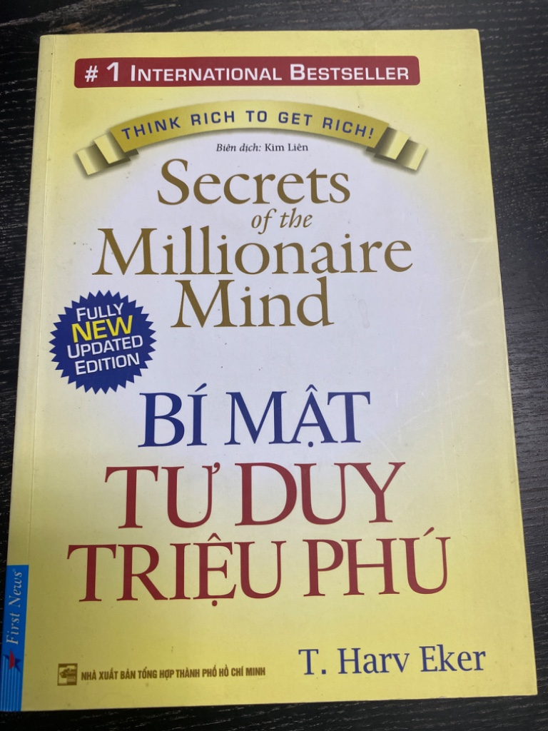 Thanh lý sách Bí Mật Tư Duy Triệu Phú - T. Harv Eker