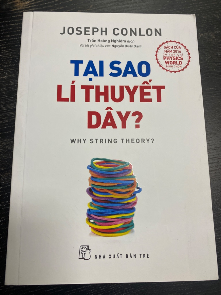 Sách "Tại Sao Lí Thuyết Dây?" - Joseph Conlon