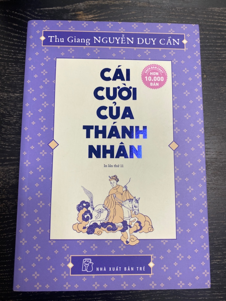 Thanh lý sách "Cái Cười Của Thánh Nhân" - Thu Giang Nguyễn Duy Cần