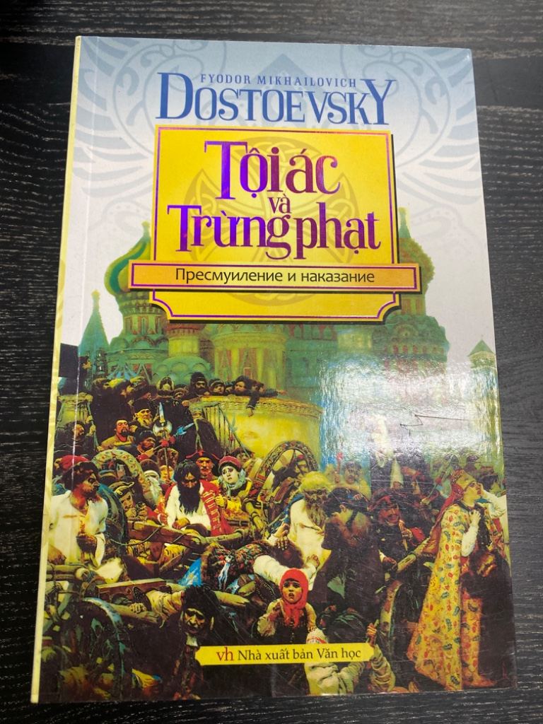 Bán lại sách Tội Ác và Trừng Phạt của Dostoevsky