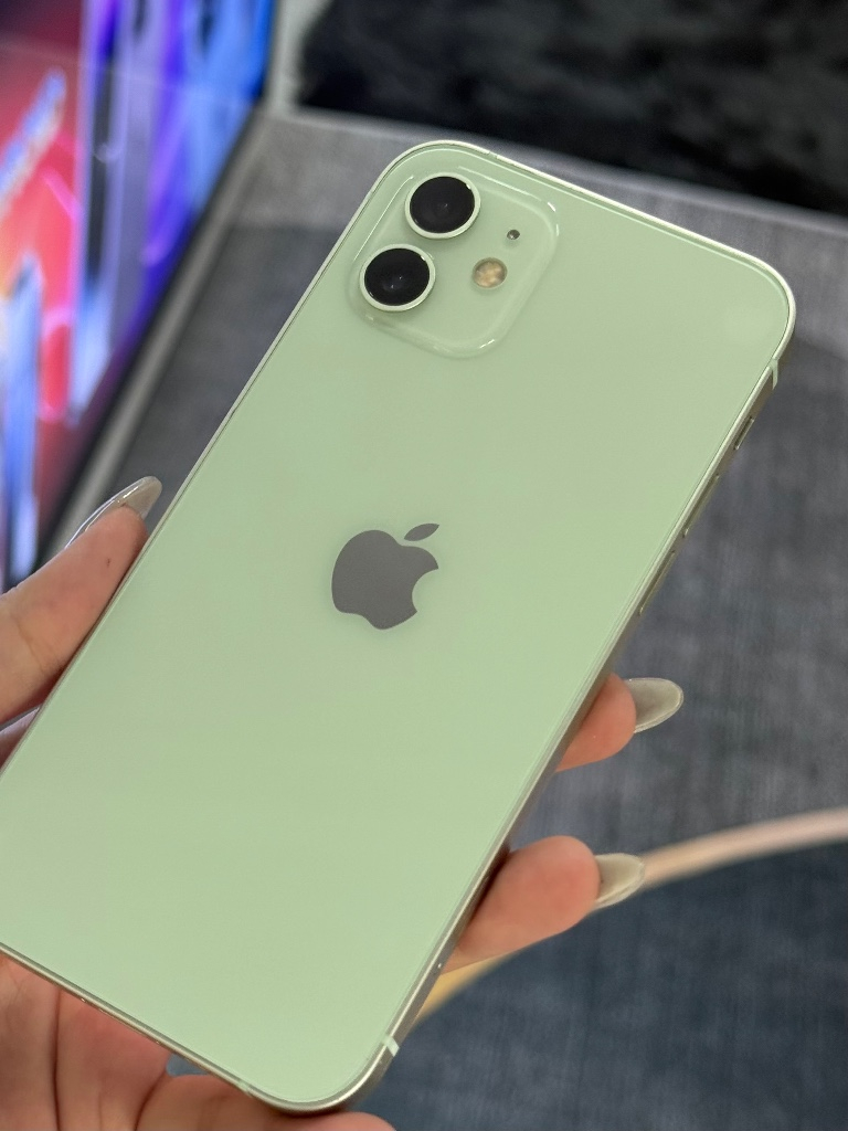 Iphone 12 xanh mint 128Gb Quốc tế Mỹ Pin100 ZINĐẸP Hỗ trợ trả Góp