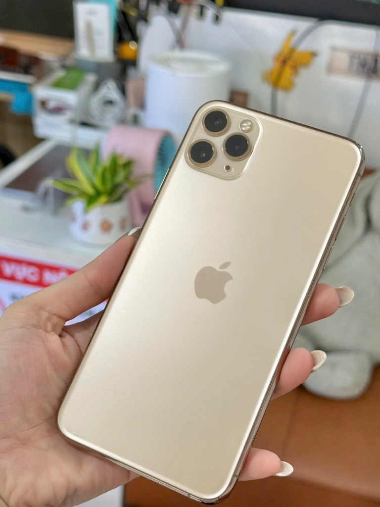 Iphone 11 Promax 256Gb Gold quốc tế Mỹ P100 ZINALL HỖ TRỢ TRẢ GÓP