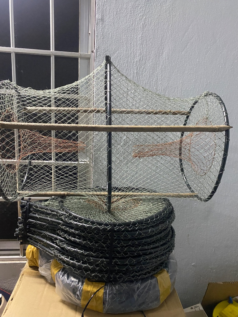 10 Lờ cá lóc vành nhựa rất bền,đặt biệt rất nhạy cá