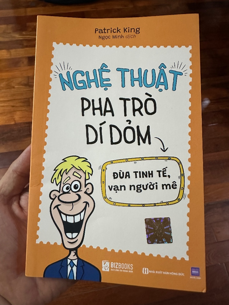 Sách "Nghệ Thuật Pha Trò Dí Dỏm" - Patrick King