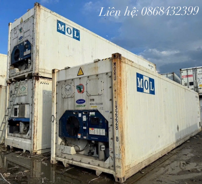 CONTAINER LẠNH 40FT MÁY CARRIER primeline 2013