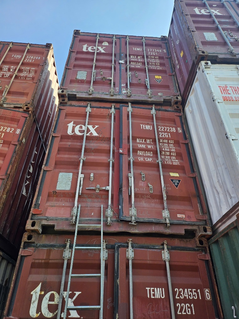 Thanh lý container kho 20 feet20dc