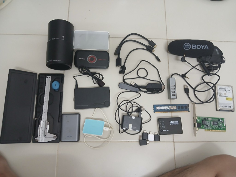 Tổng hợp phụ kiện điện tử, máy tính cũ