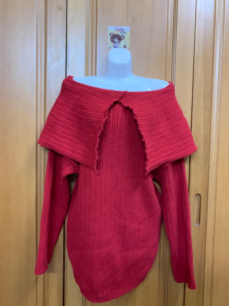 Áo Len Nữ Đỏ Thời Trang, Phong Cách Thanh Lịch