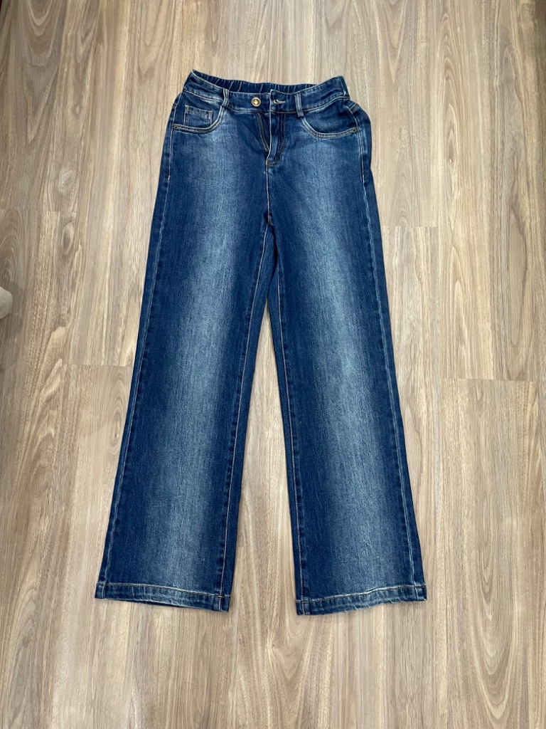 Quần jean nữ rộng ống, mặc đẹp và thoải mái 48 đến 50kg mặc vừa