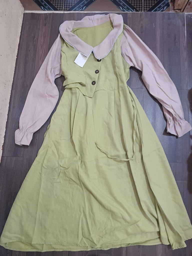 Đầm nữ vintage dễ thương, phong cách cổ điển