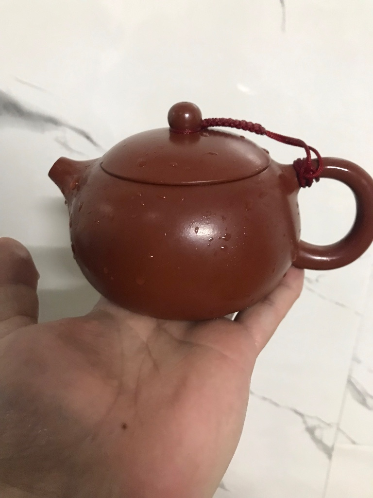 ấm tử sa nghi hưng thủ công dung tích 300ml đầy đủ giấy tờ hộp