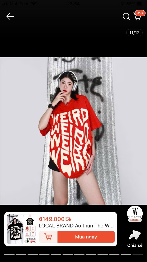 Áo thun thời trang nữ phong cách trẻ trung