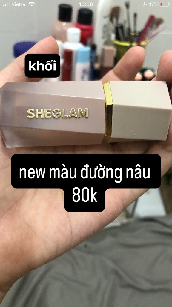Khối SHEGLAM màu nâu mới, đẹp, giá rẻ