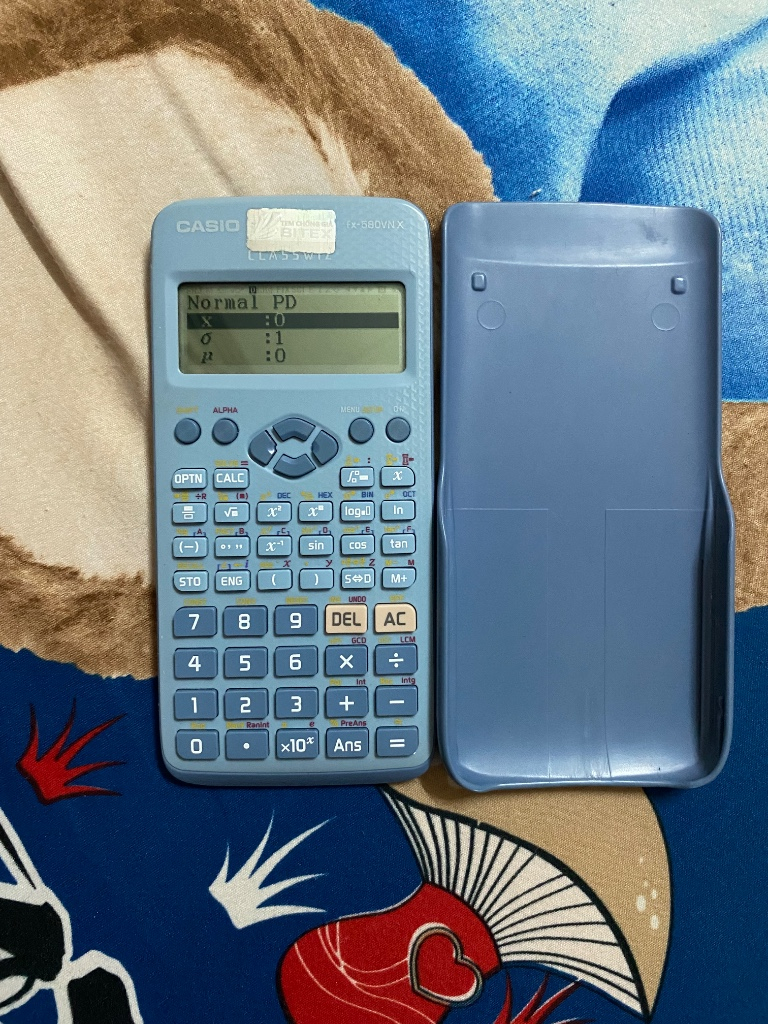 Máy tính Casio FX580 VNX Xanh