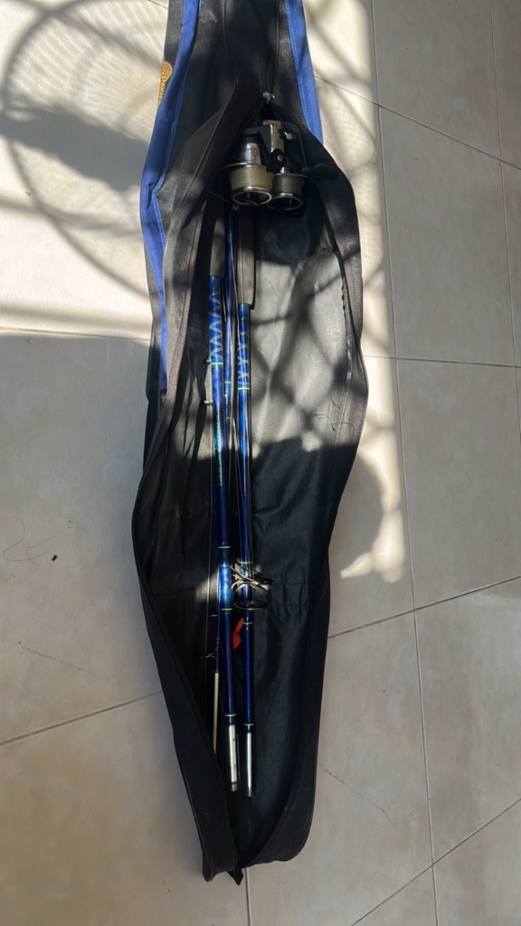 Cặp cần câu may 2m4 2 khúc