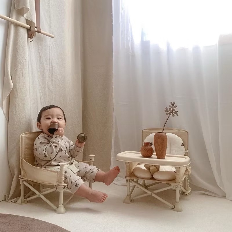 Ghế đàm Hoo Booster phong cách Hàn Quốc cho bé yêu