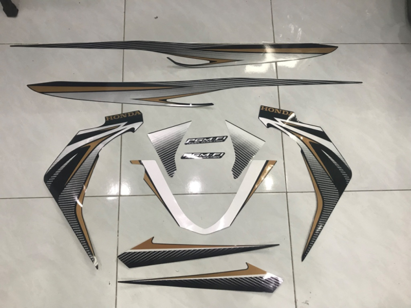 Decal xe máy Honda Airblade 2011 - 2012