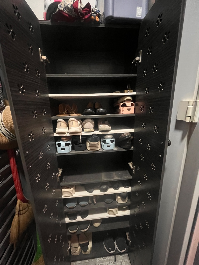 Tủ giày dép nhựa pima, nhiều ngăn, phù hợp cho gia đình