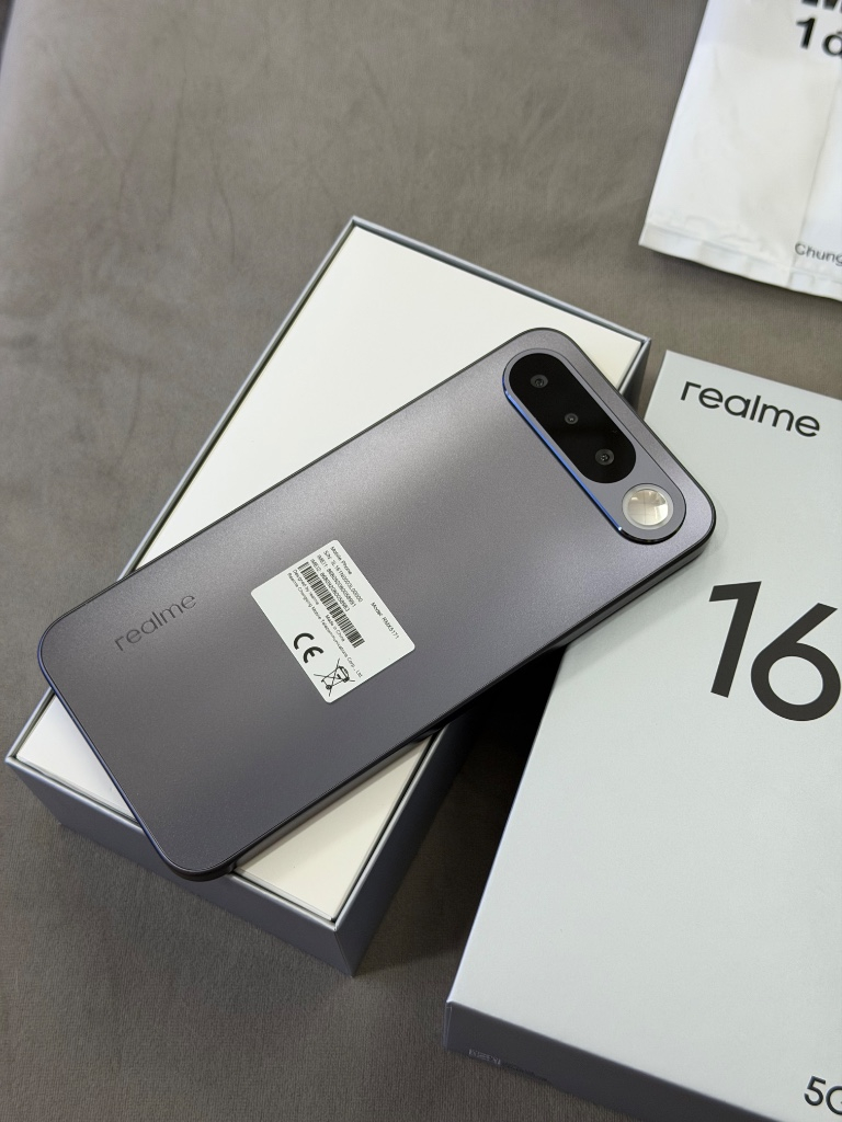 Điện Thoại Realme 16 5G 8/256GB GRAY Chính Hãng, Mới Nguyên Seal