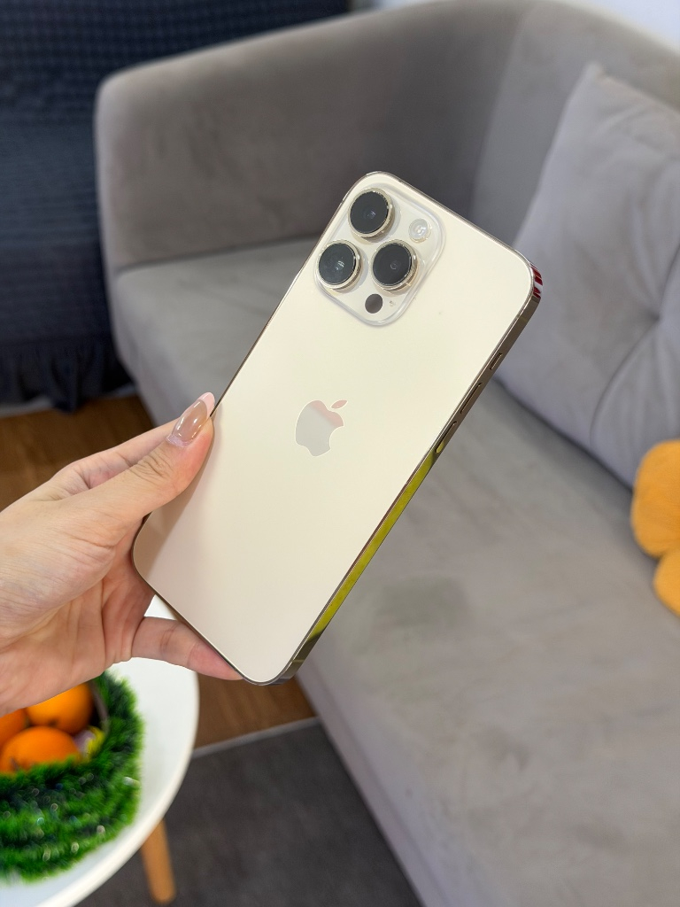 Apple 14 Pro Max Gold 256GB Quốc Tế Mỹ Like New Zin 99%