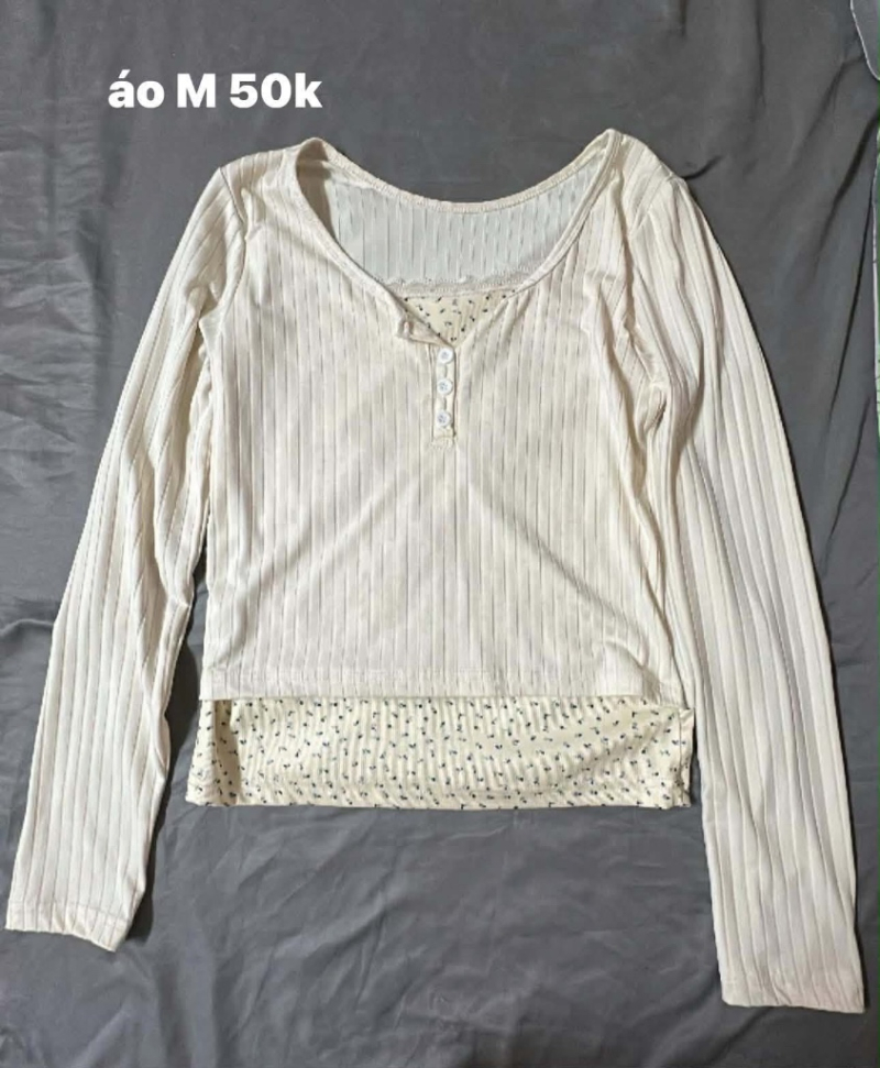 Áo sơ mi nữ dáng basic, giá rẻ