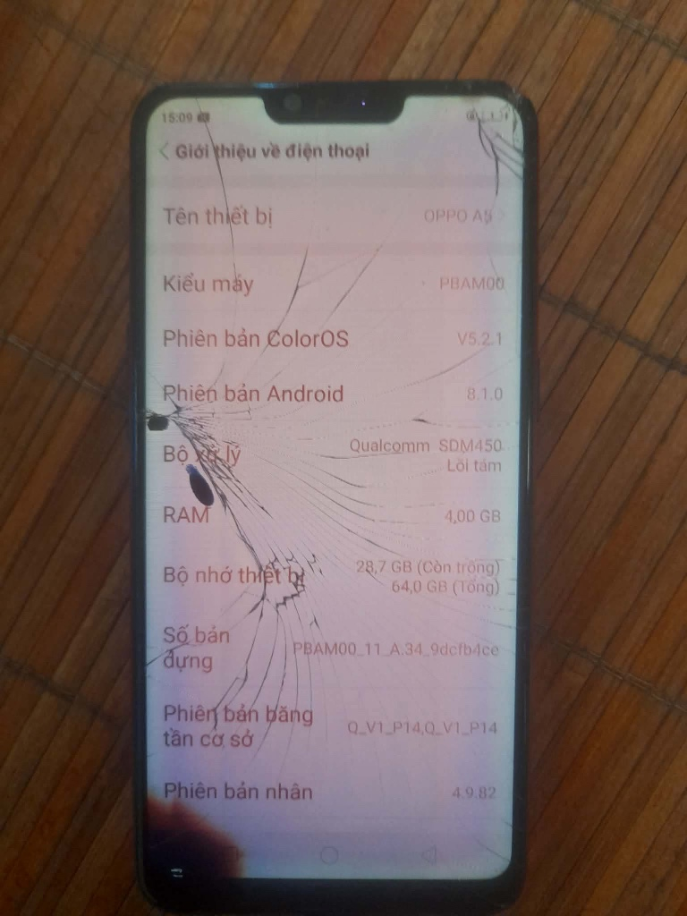 op a3s , 3 ram /64gb
