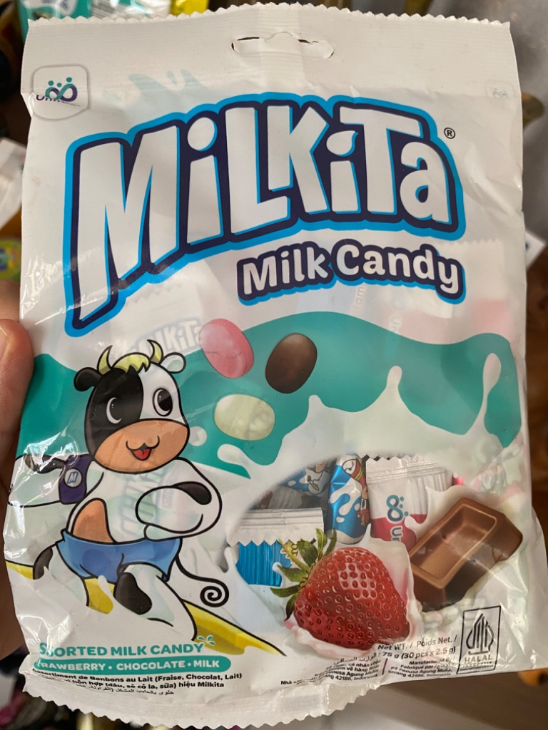 Kẹo sữa Milkita vị sữa ngon, dễ thương