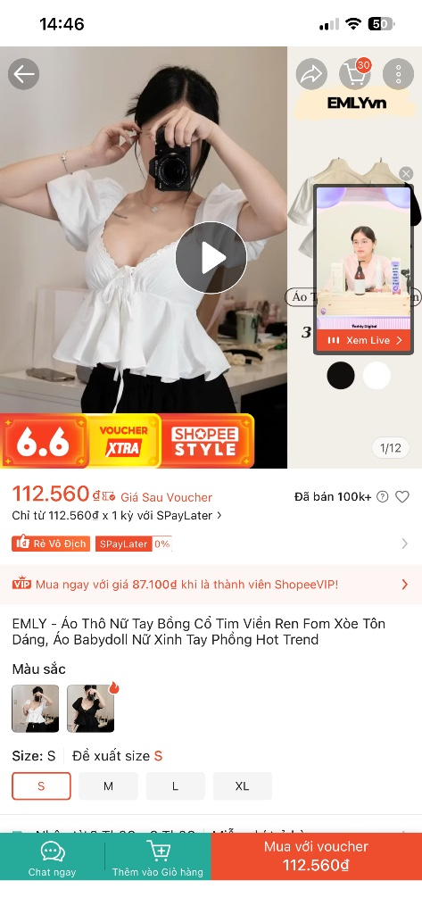 Áo Thổ Nữ Dây Đan Cổ Xẻ Tông Nữ Xinh Xắn