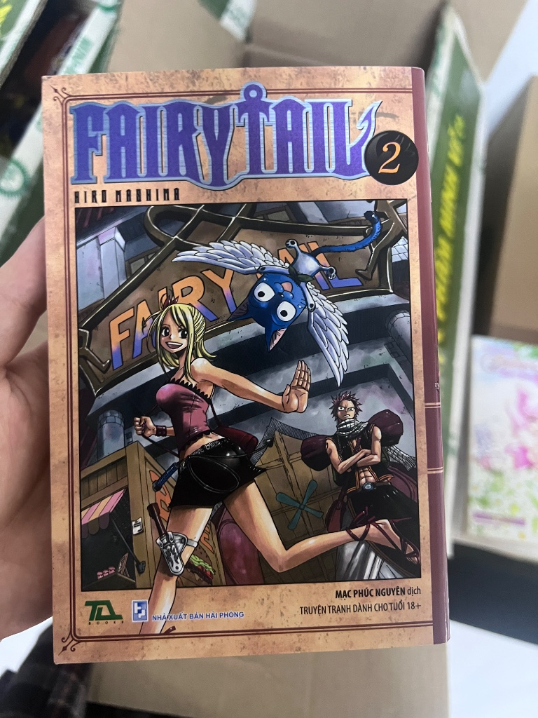 Bộ truyện tranh Fairy Tail tập 2 - Món quà yêu thích cho fan manga