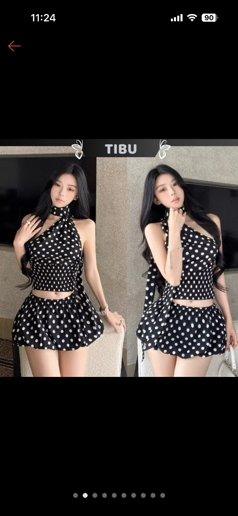 Set đồ thời trang nữ đẹp, phong cách trẻ trung