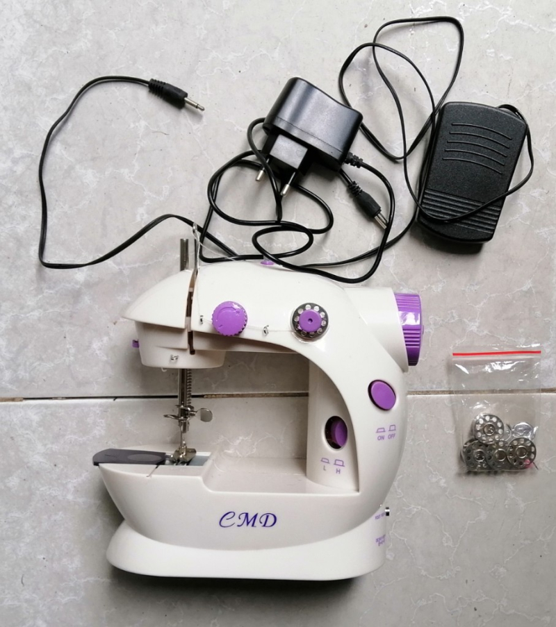 Bán xác máy may mini CMD fullbox đầy đủ phụ kiện - Cho ai về lấy linh kiện/nghiên cứu
